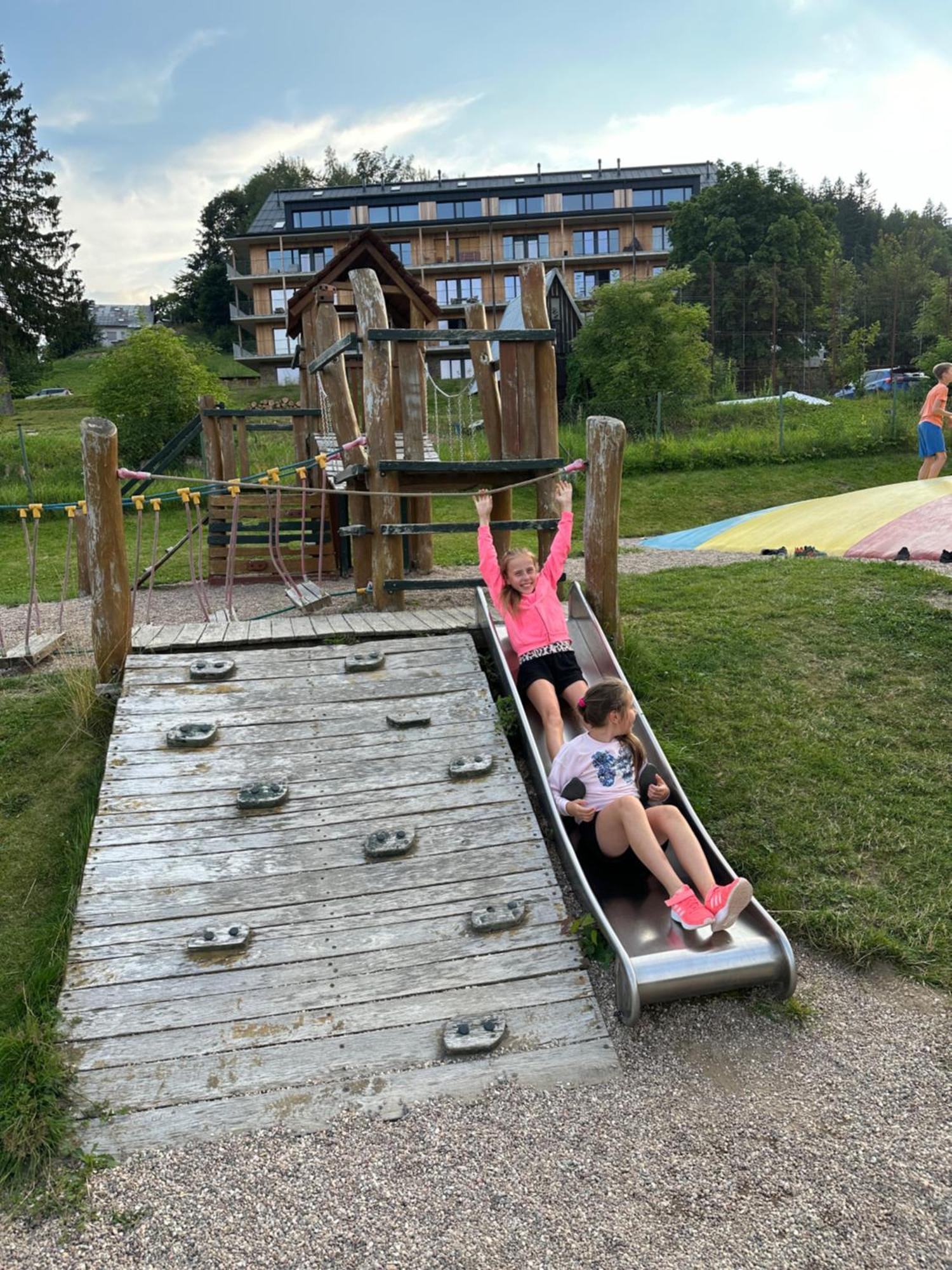 Apartman Janske Lazne Bagian luar foto